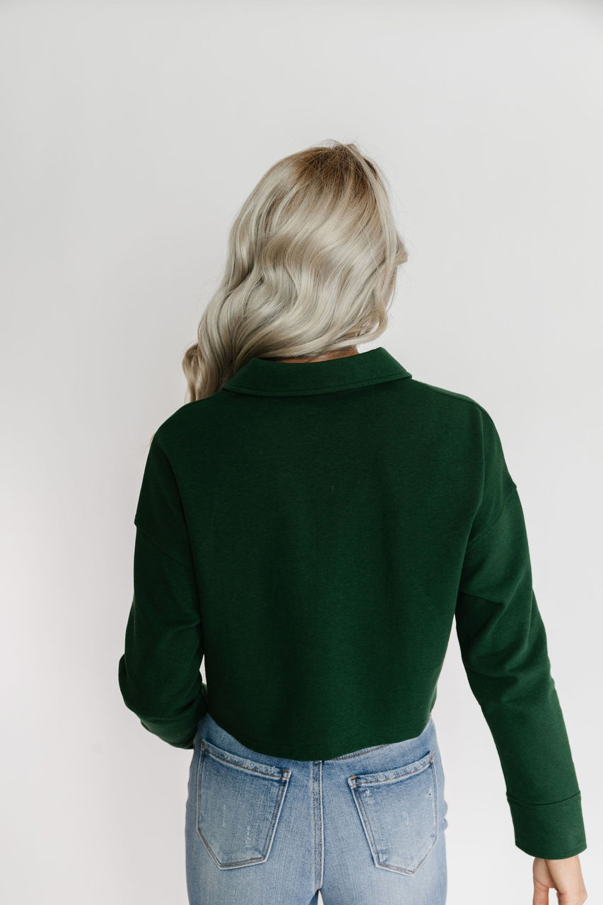 Mixty Tee in Hunter Green