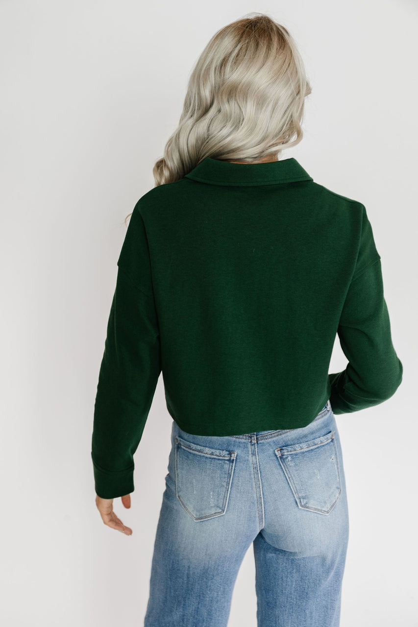 Mixty Tee in Hunter Green