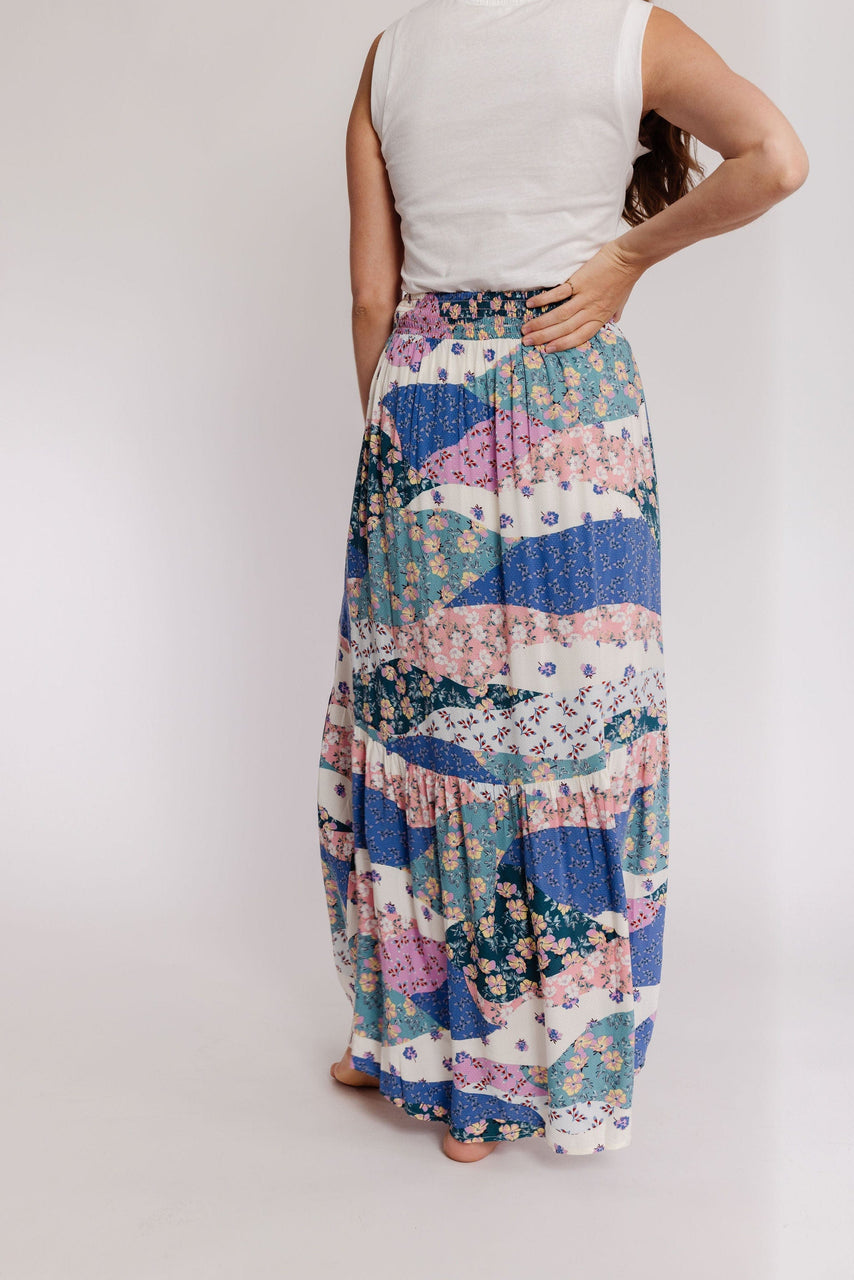 Patchouli Skirt in Ivory/Jade