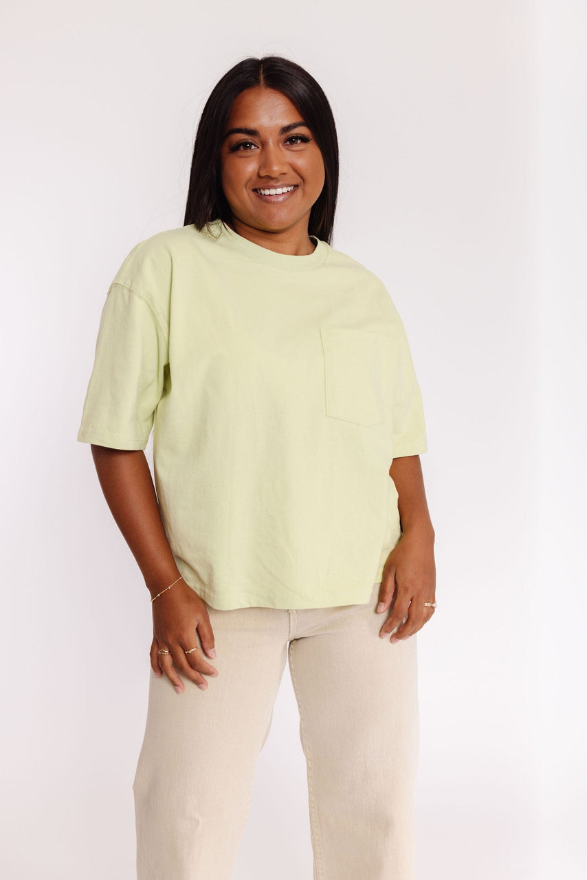 Phoebe Tee in Lime