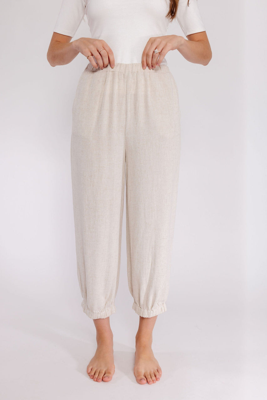 Port Antonio Pant in Greige