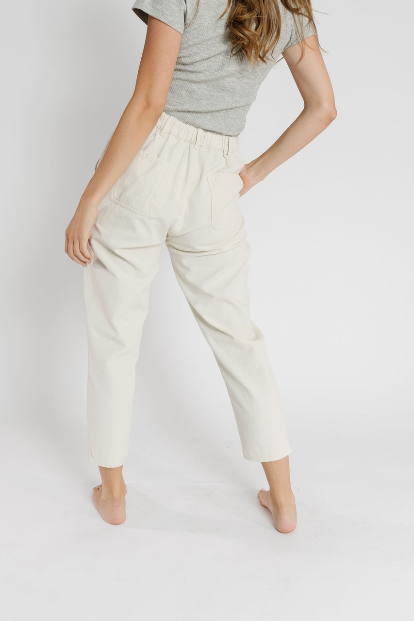 Rafe Pant in Ivory
