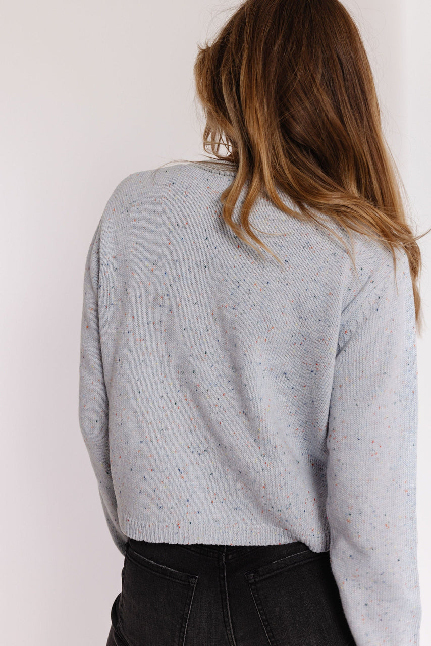 Randall Cardigan in Light Blue