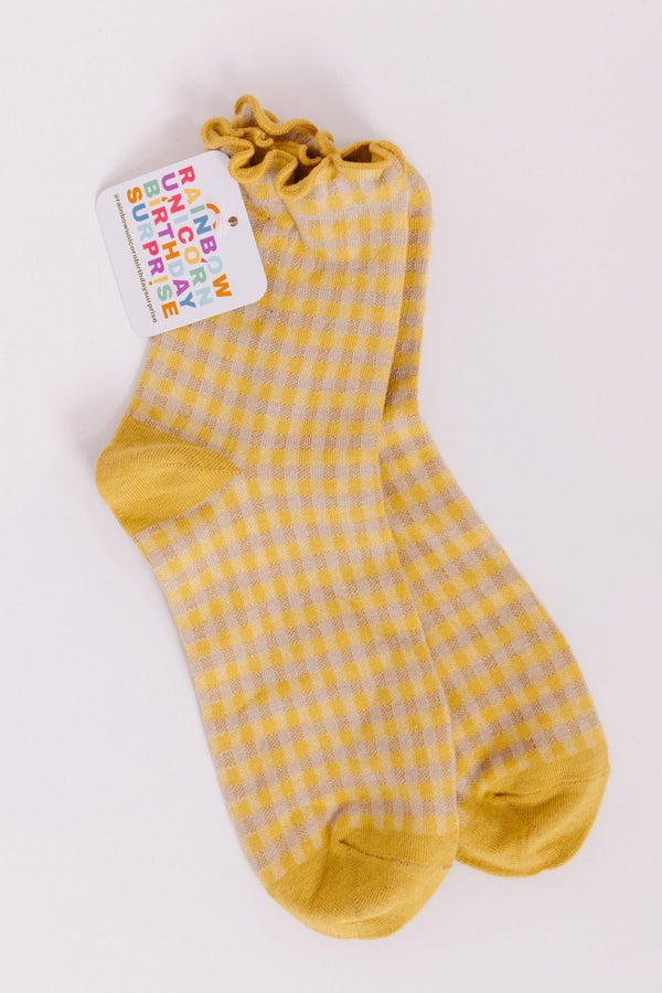 Reese Socks - Yellow