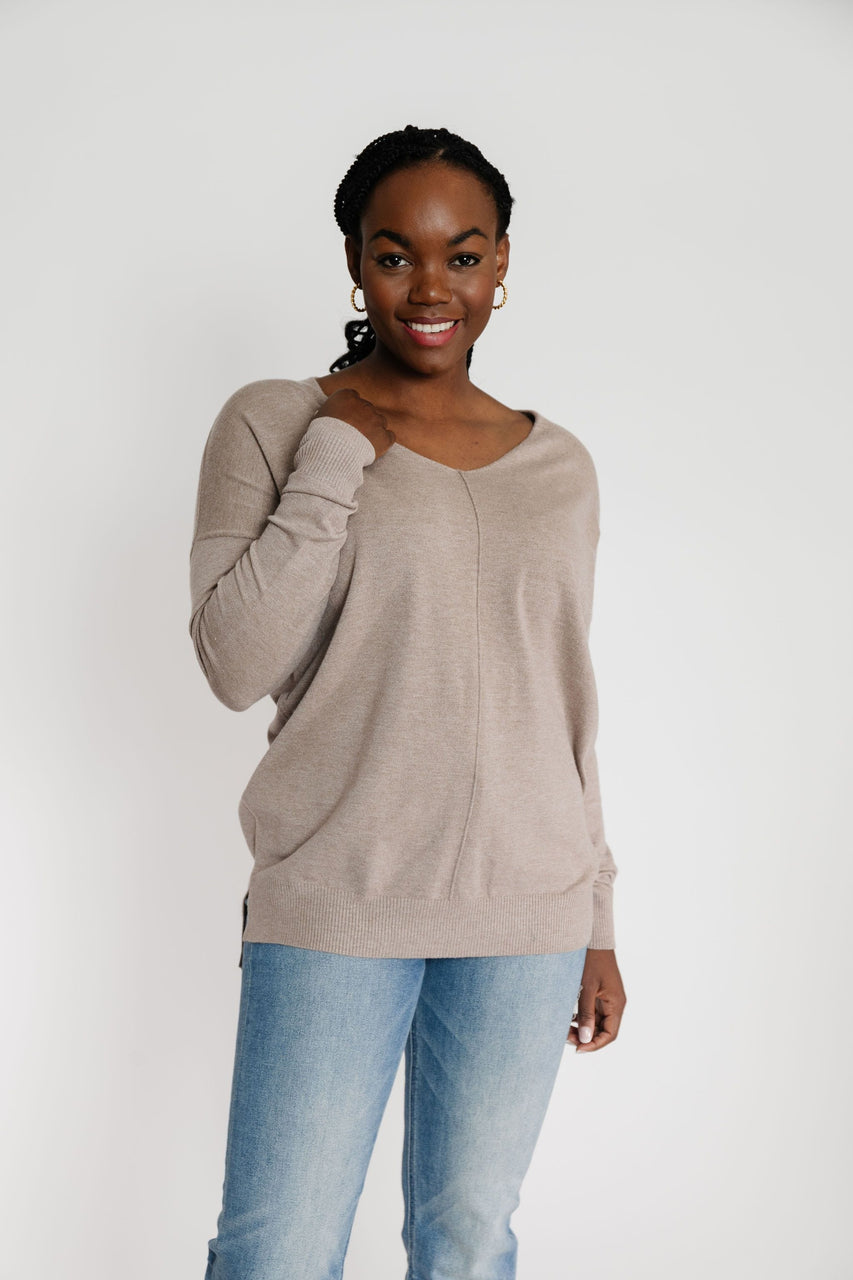 Reid Sweater in Taupe