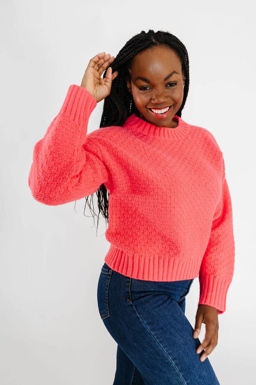Robyn Sweater in Teaberry