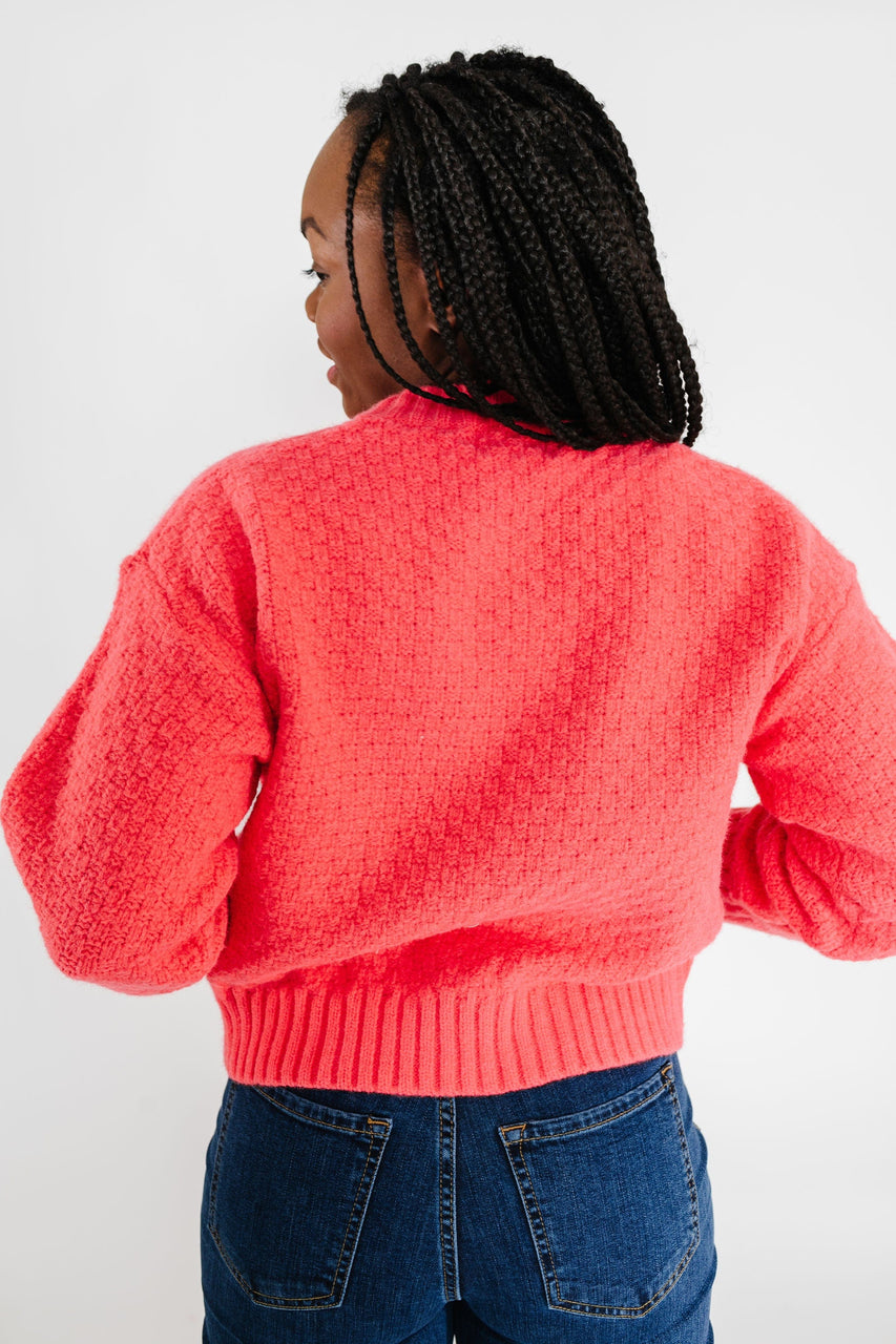 Robyn Sweater in Teaberry