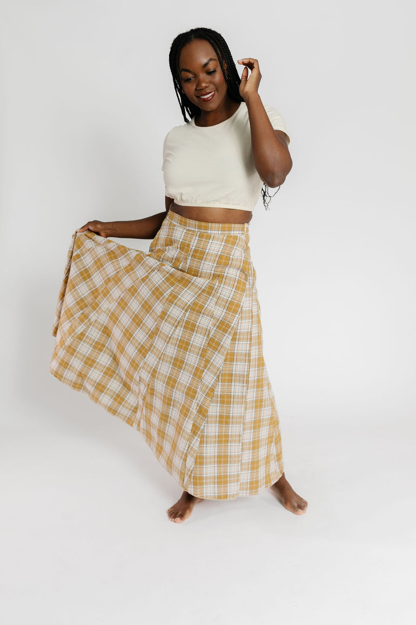 Rowan Skirt in Mustard