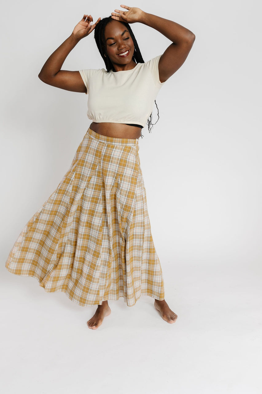 Rowan Skirt in Mustard