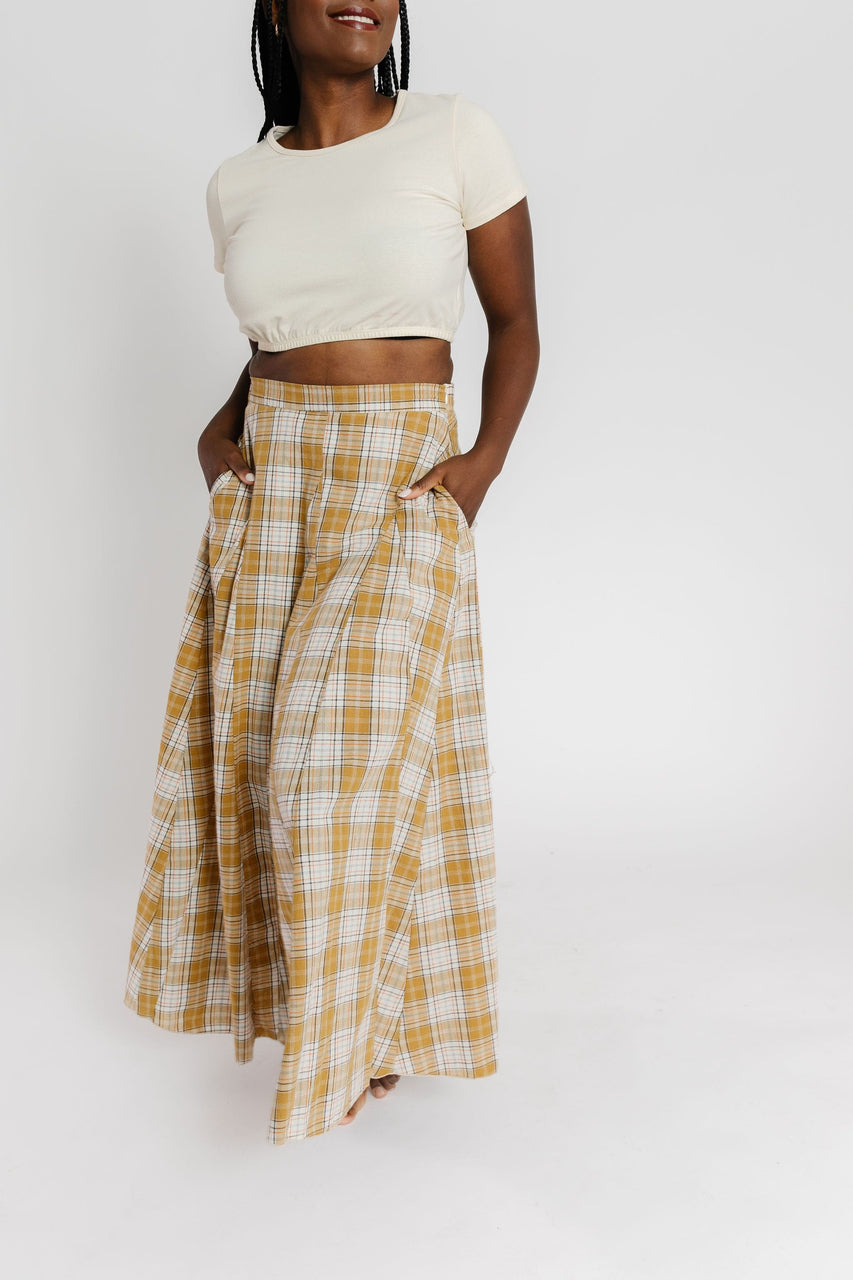 Rowan Skirt in Mustard