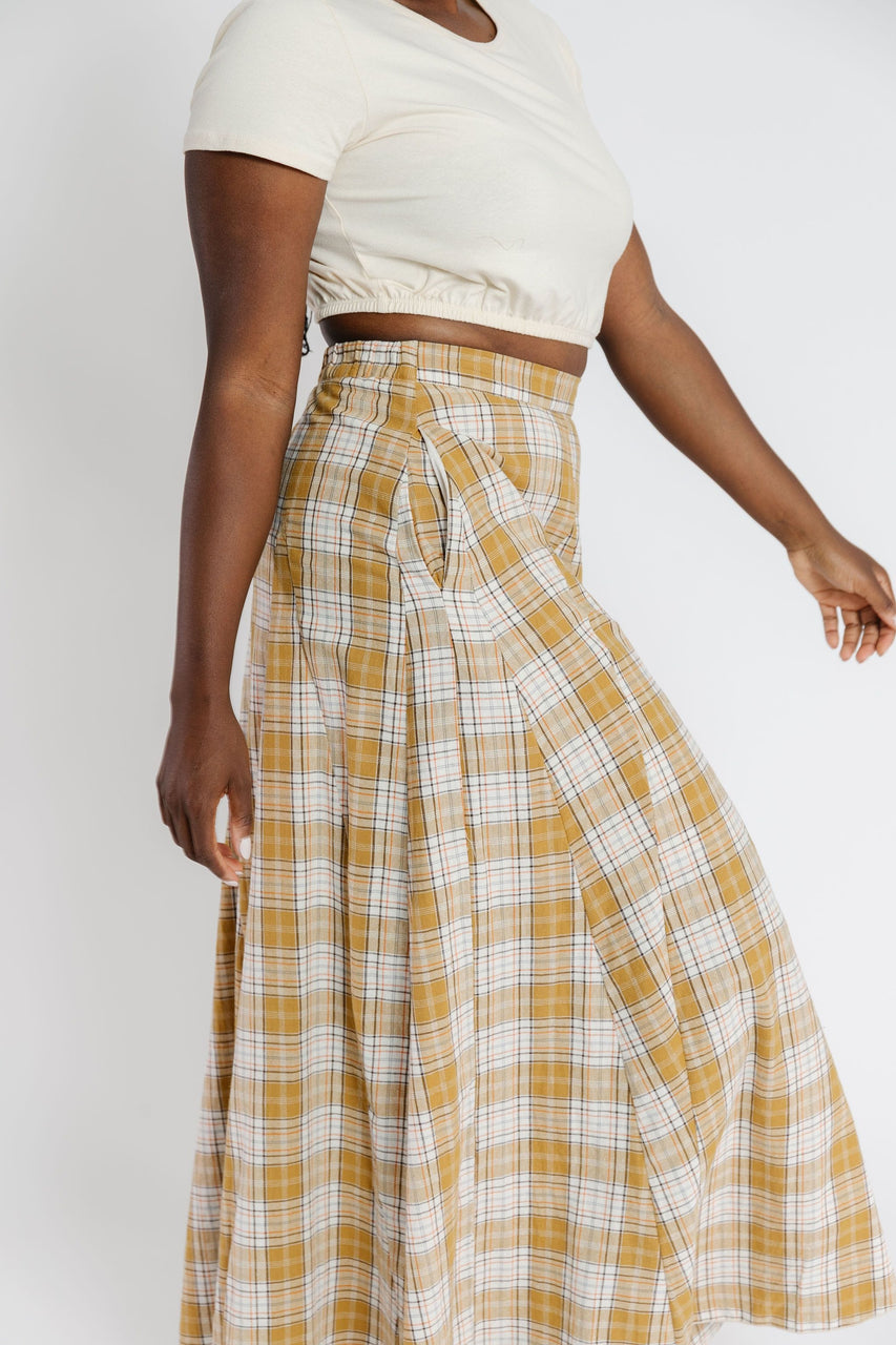 Rowan Skirt in Mustard
