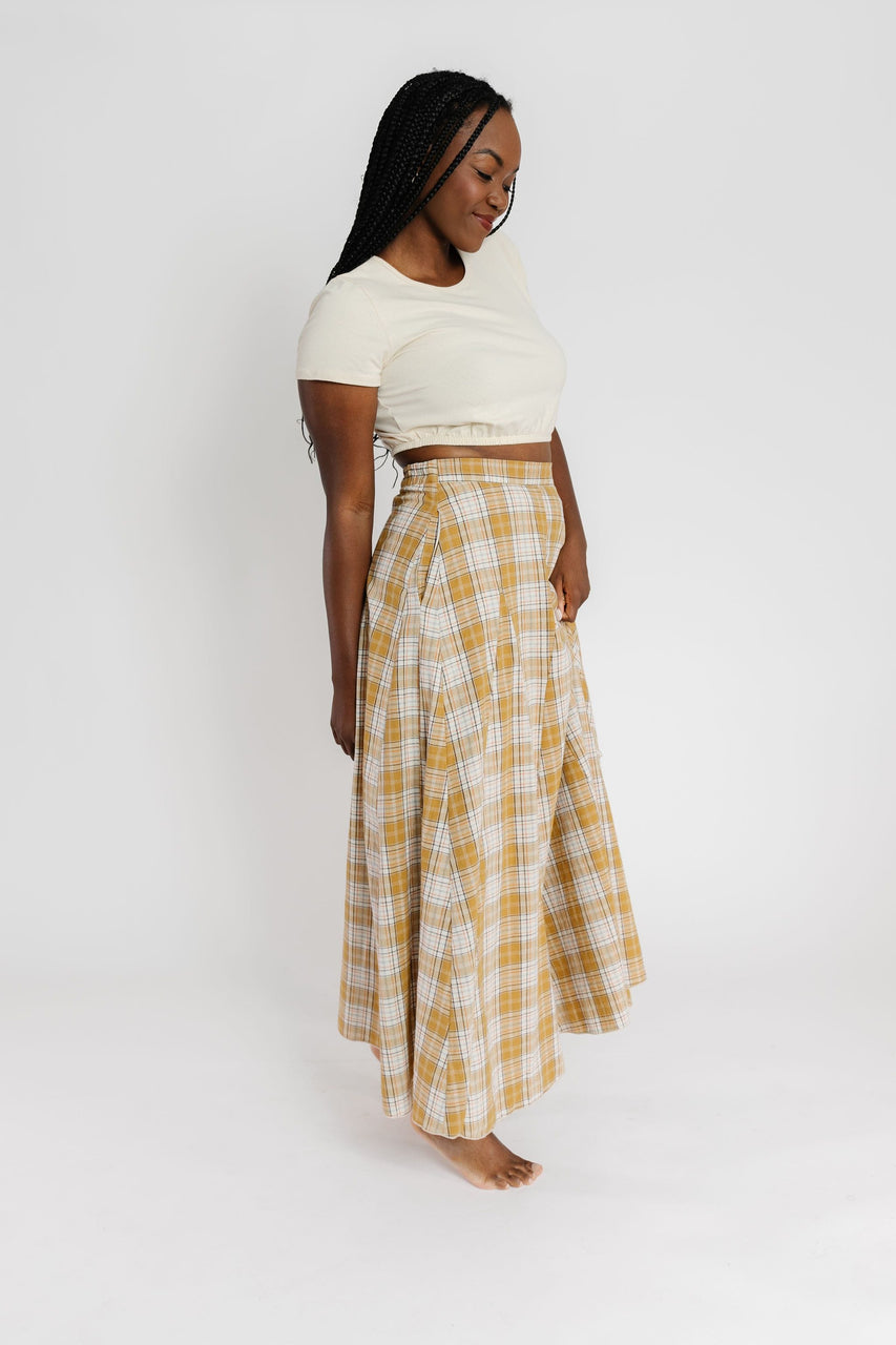 Rowan Skirt in Mustard