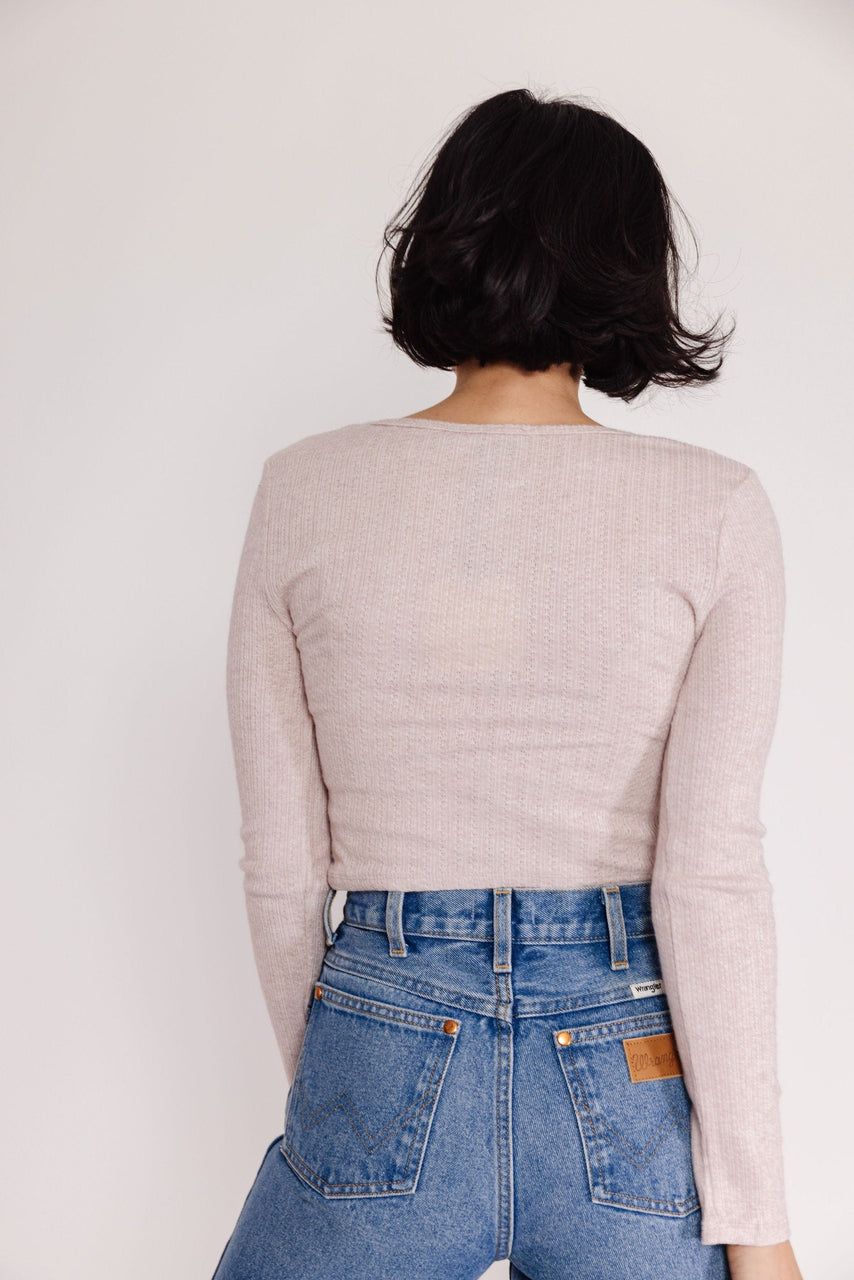 San Clemente Tee in Rose Water