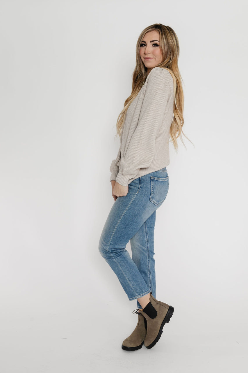 Scarlett Cardigan in Taupe