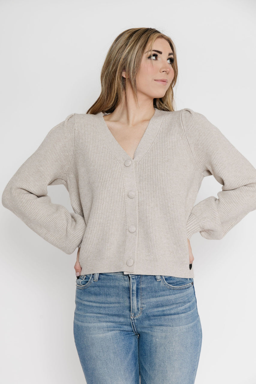 Scarlett Cardigan in Taupe