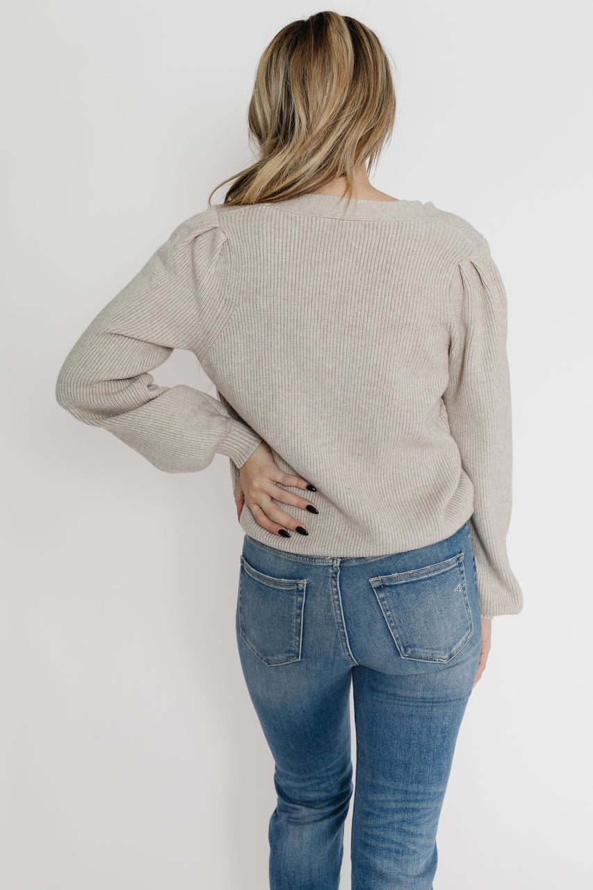 Scarlett Cardigan in Taupe