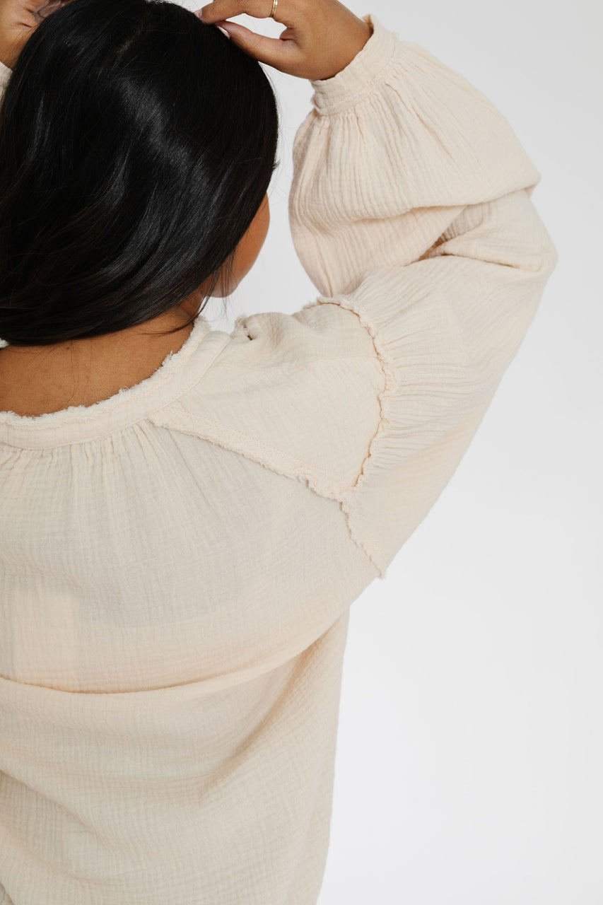 Stanley Blouse in Oatmeal