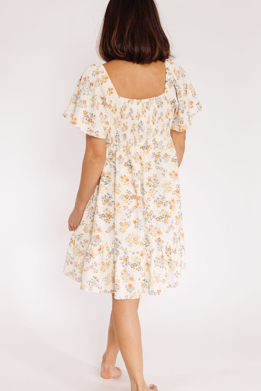 Starley Dress in Créme Floral