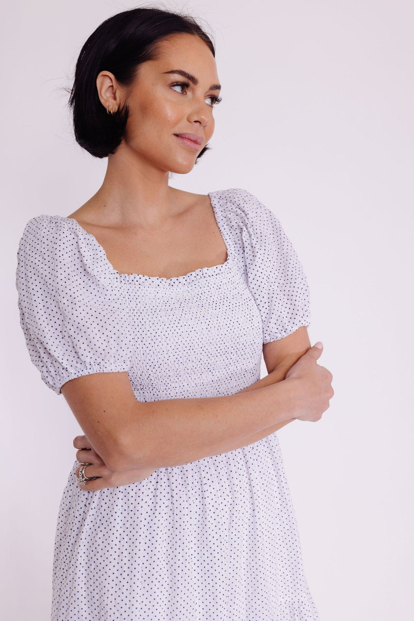 Suzanna Dress in Off white
