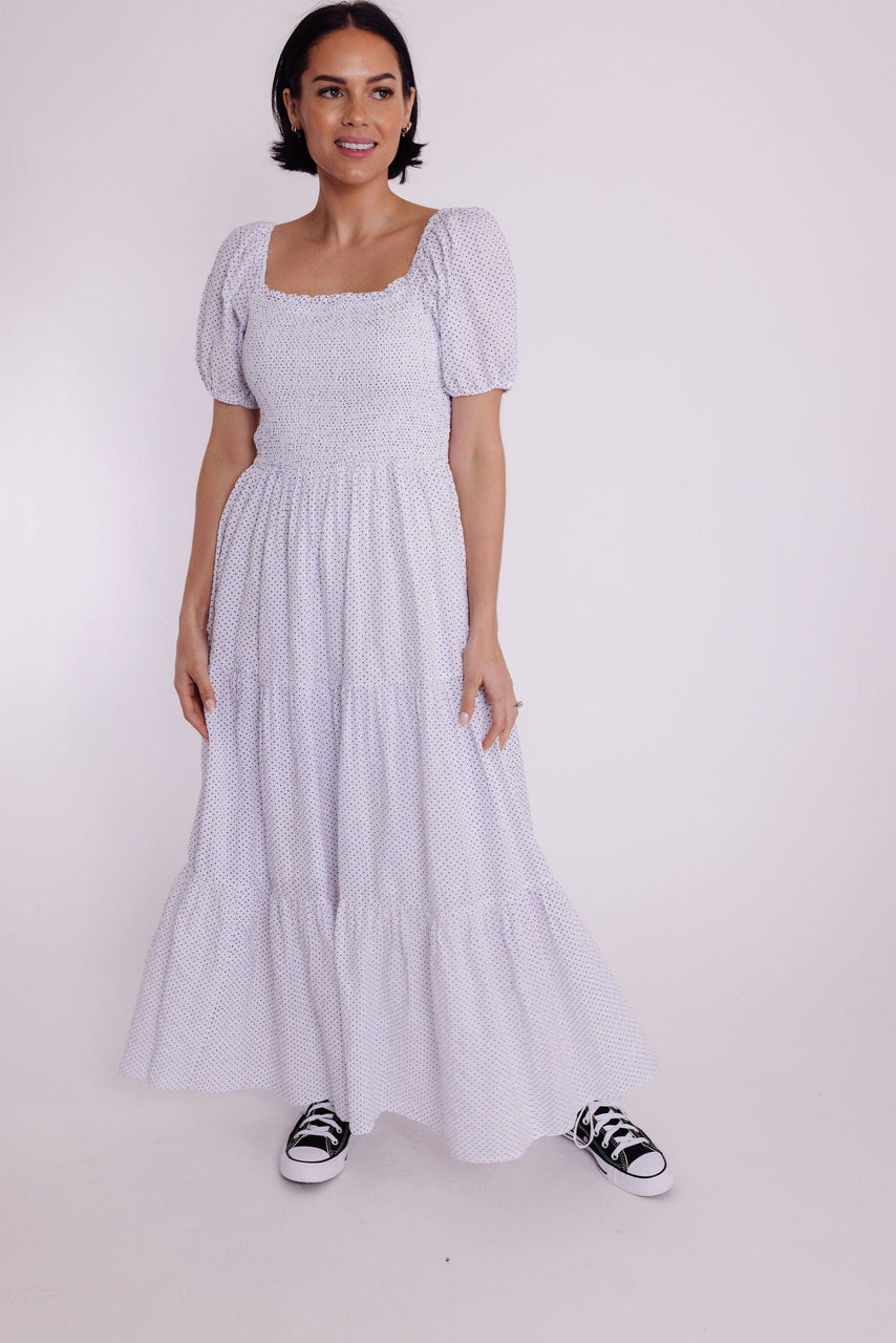 Suzanna Dress in Off white