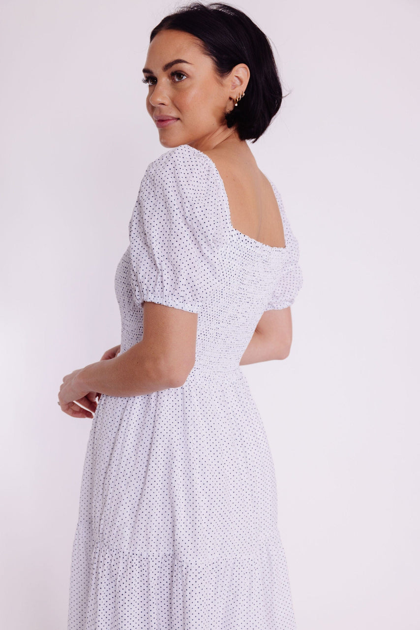 Suzanna Dress in Off white
