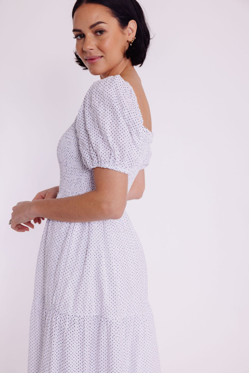 Suzanna Dress in Off white