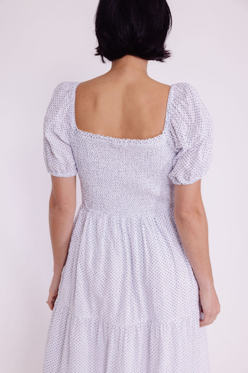 Suzanna Dress in Off white