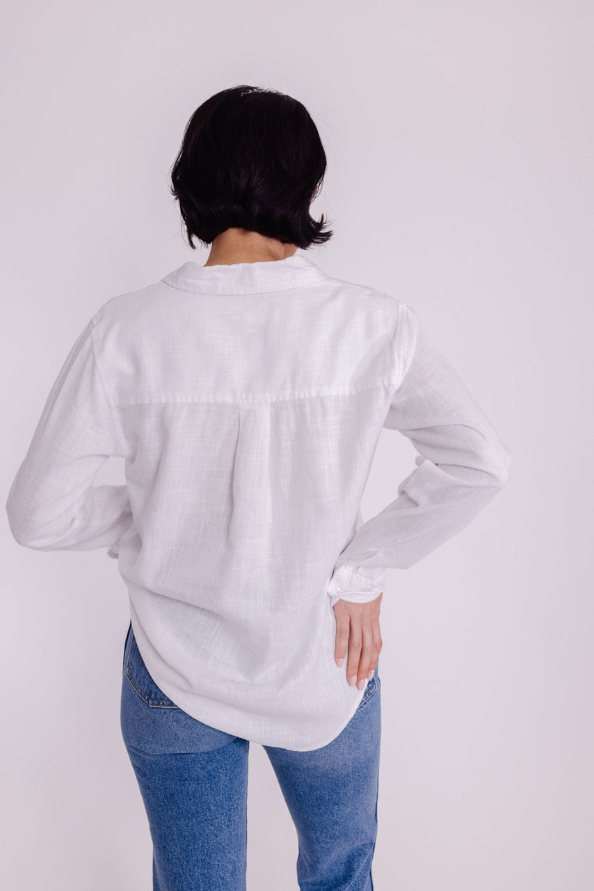 Tallulah Blouse in White