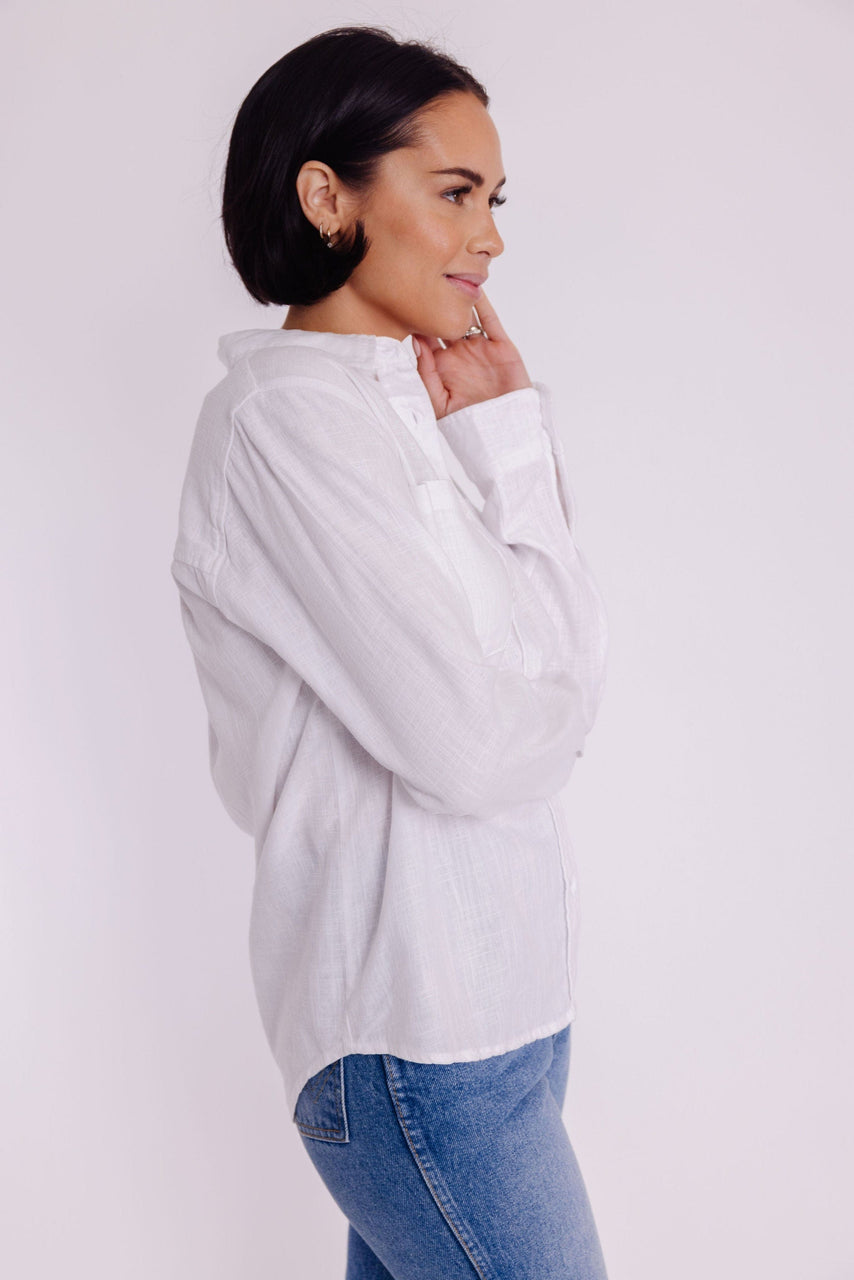 Tallulah Blouse in White