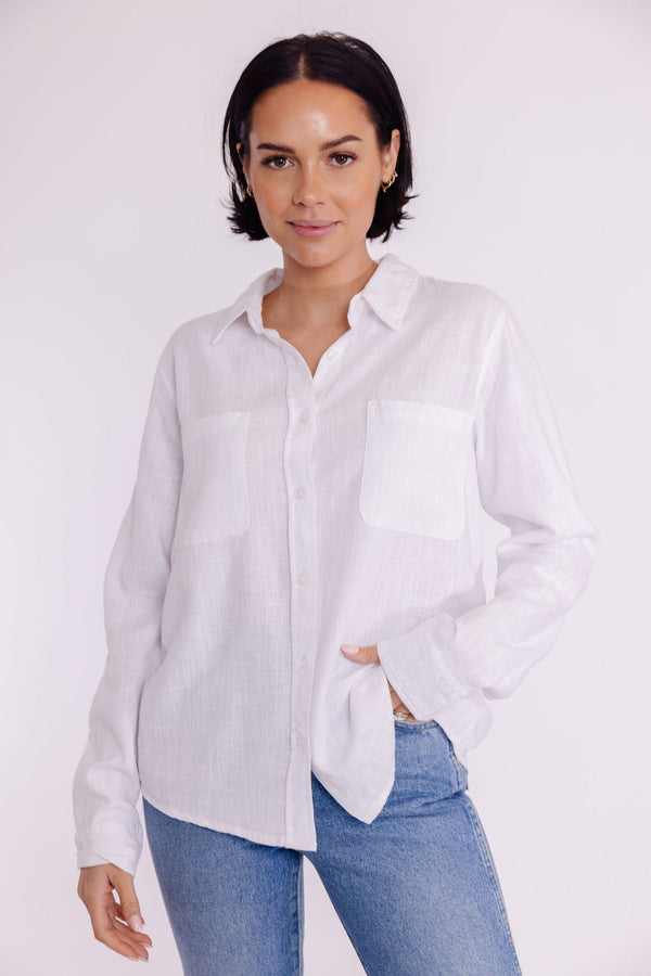 Tallulah Blouse in White