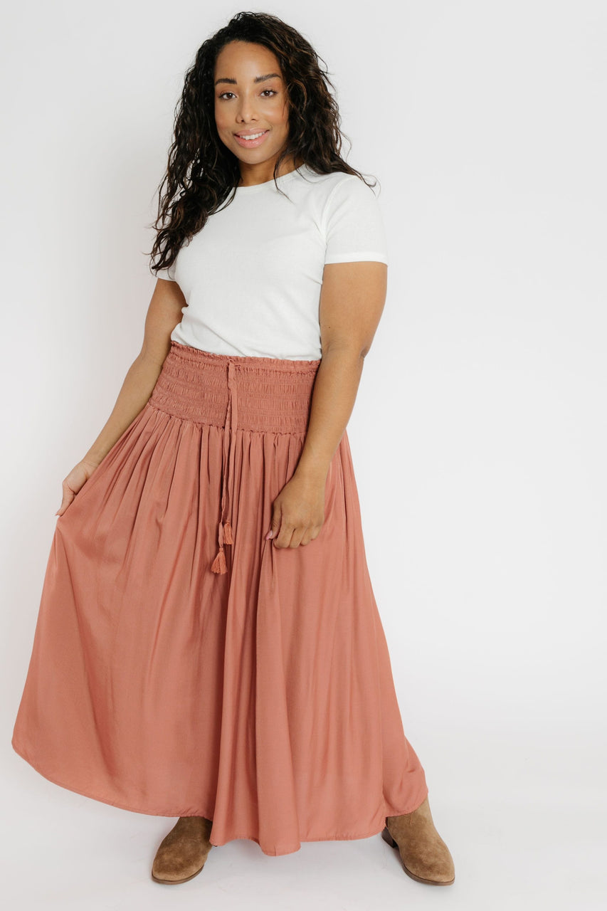 Venice Skirt in Burnt Ginger
