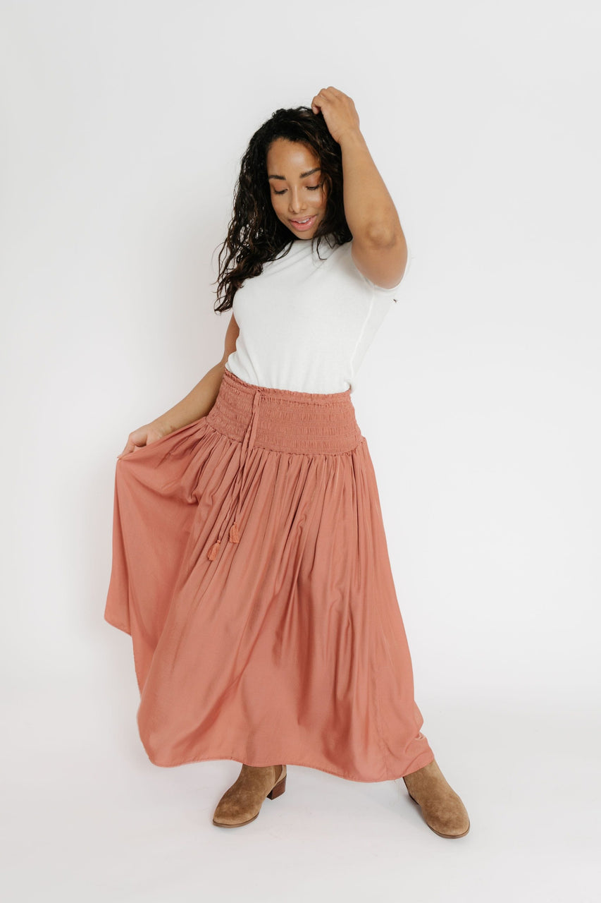 Venice Skirt in Burnt Ginger
