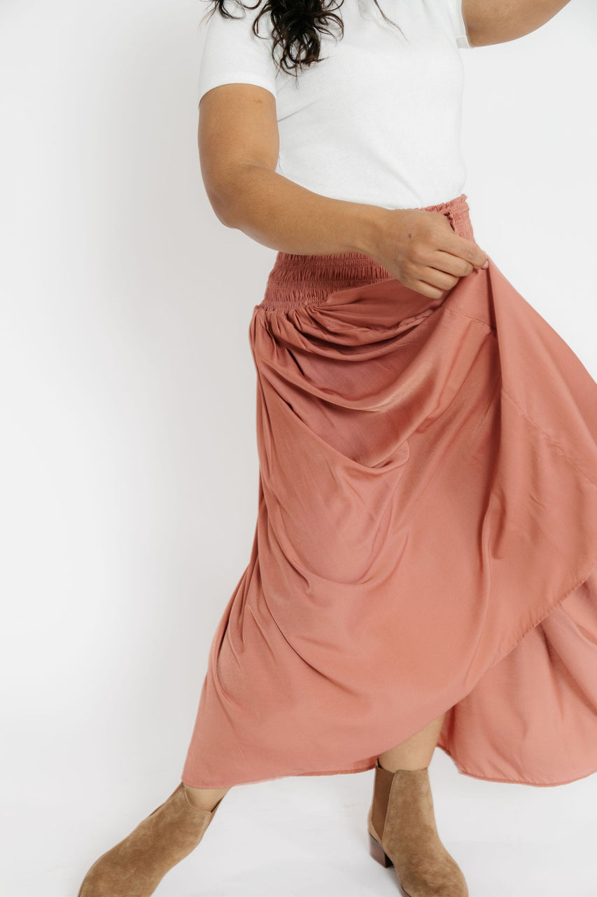 Venice Skirt in Burnt Ginger