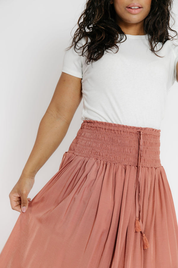 Venice Skirt in Burnt Ginger