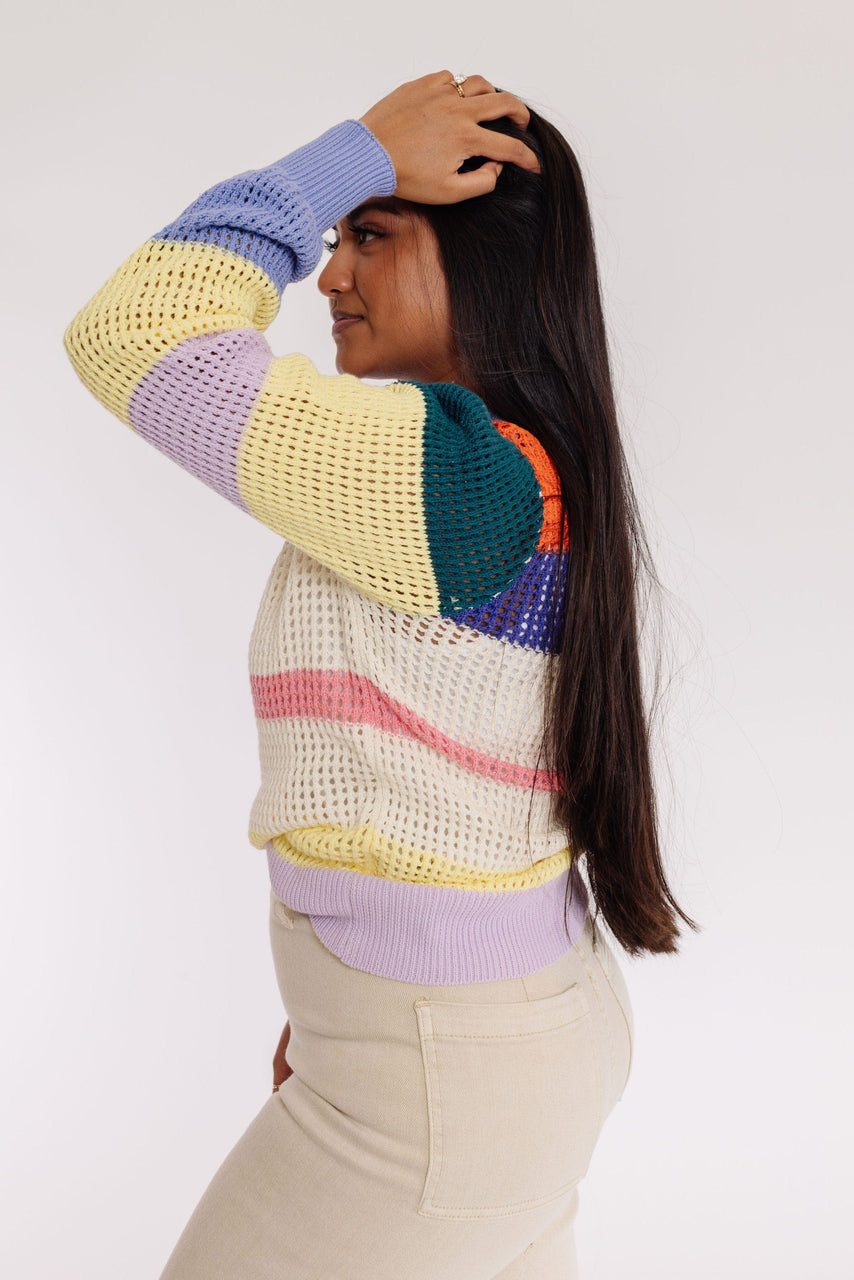 FRNCH Yona Sweater in Rainbow