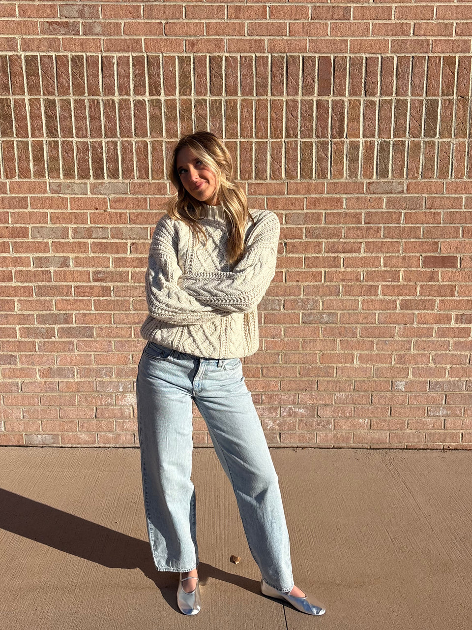 Jaxon Sweater in Cream