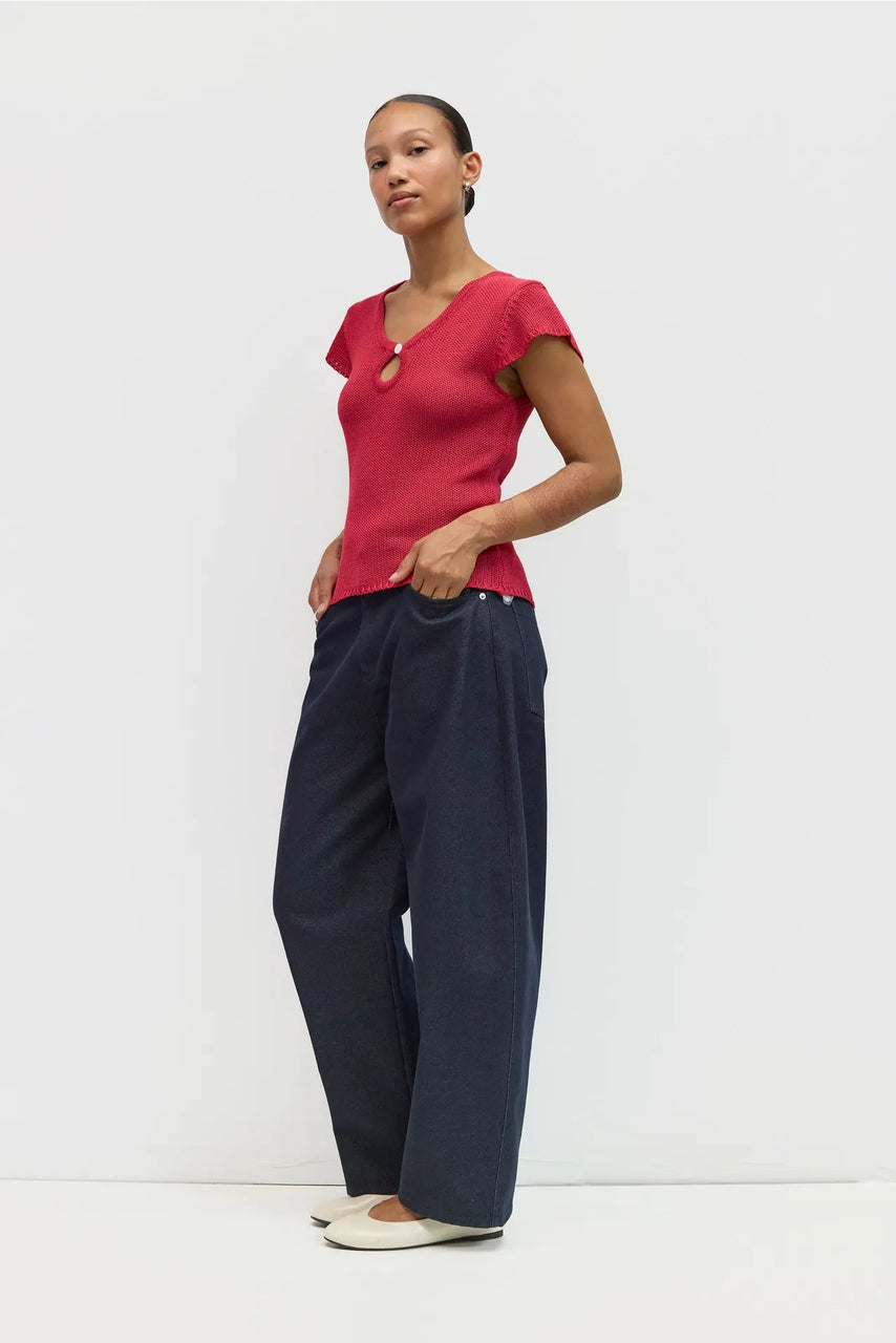 Wesley Top in Red