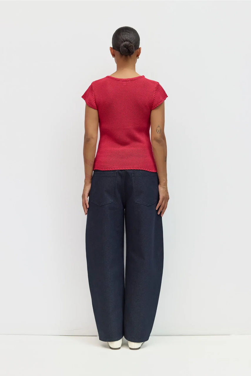 Wesley Top in Red
