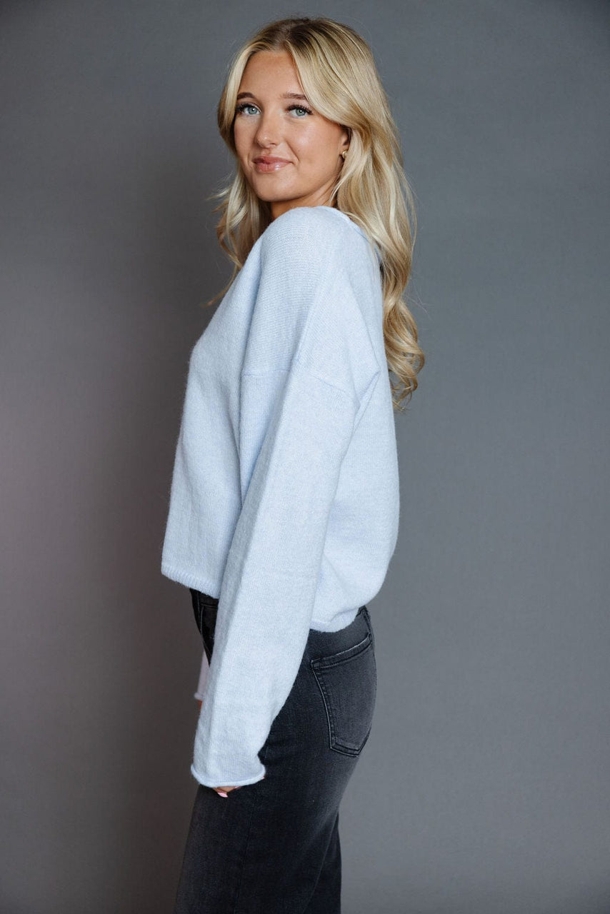 Baby Cardigan in Baby Blue