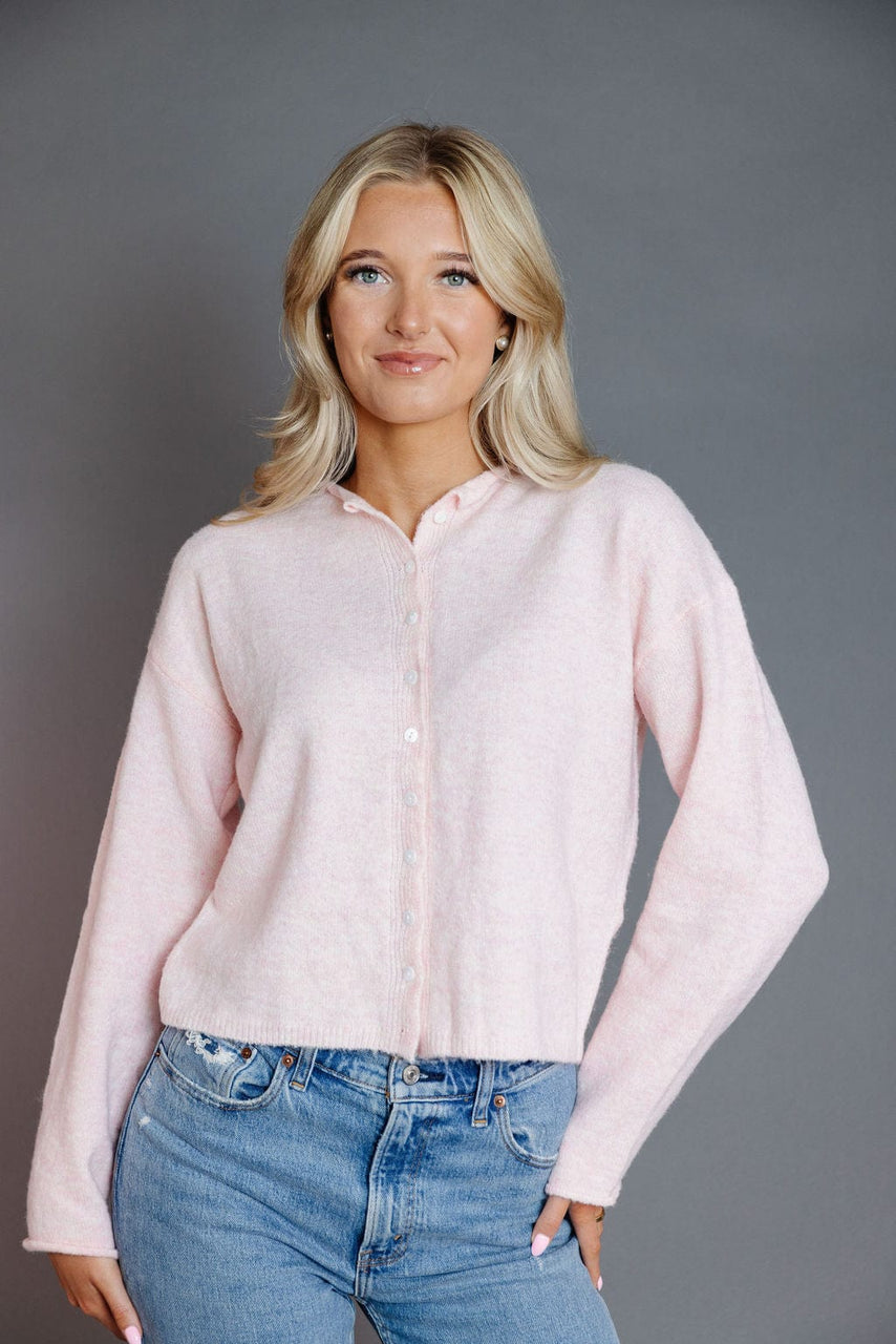Baby Cardigan in Sherbet