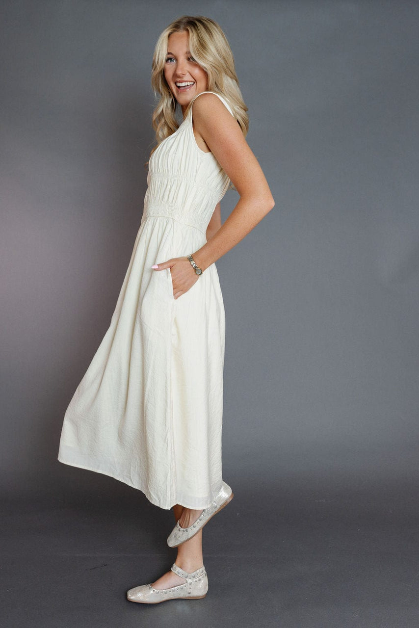 Brenda Dress in Cream