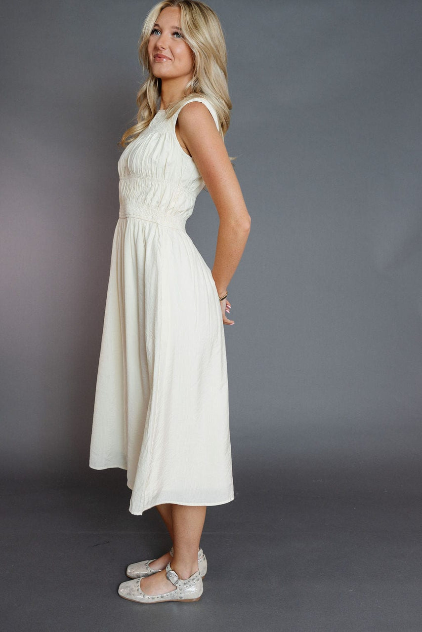 Brenda Dress in Cream