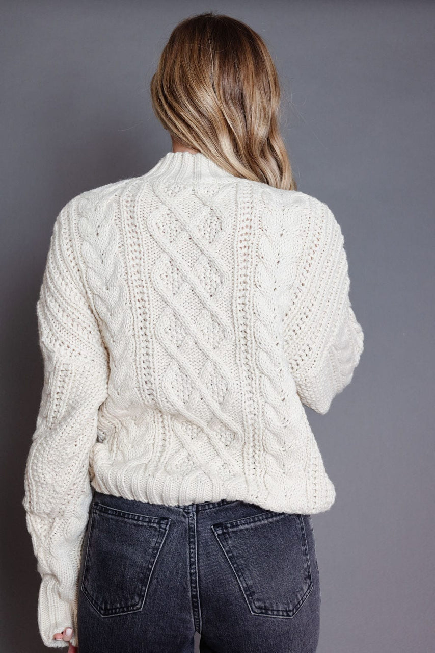 Jaxon Sweater in Cream