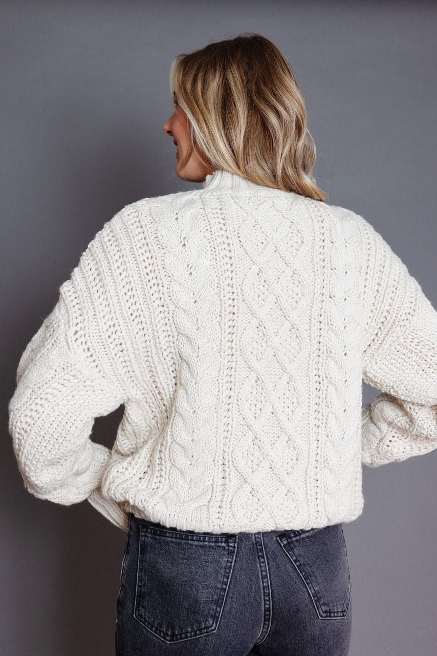 Jaxon Sweater in Cream
