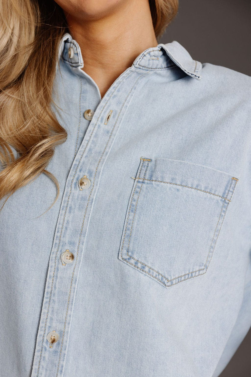 Lalia Shirt in L. Denim