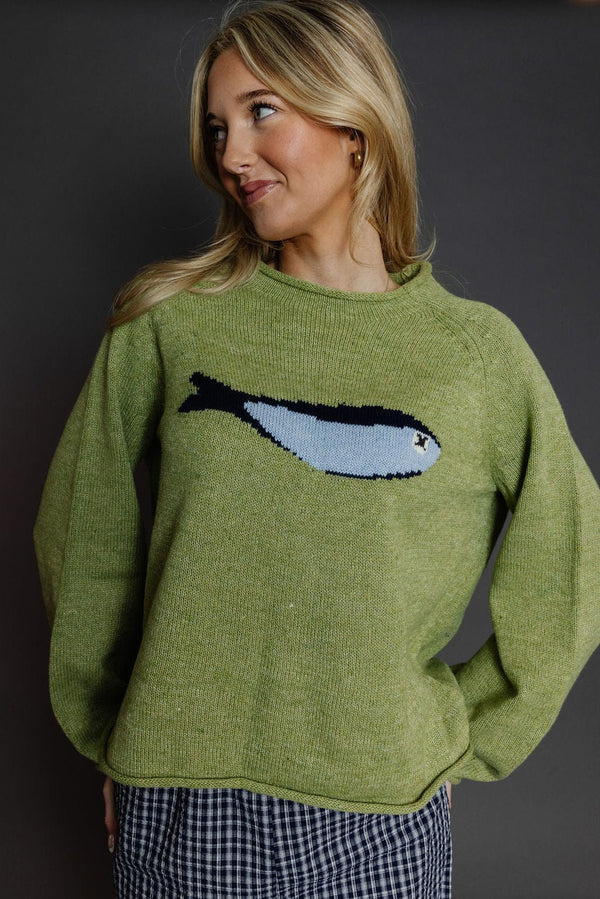 Sardine Sweater in Olive