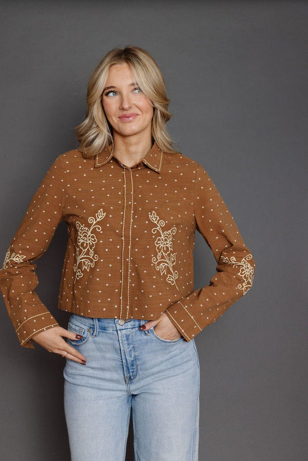 Tennessee Blouse in Espresso