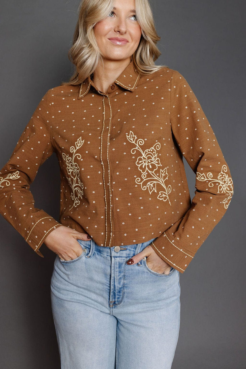 Tennessee Blouse in Espresso