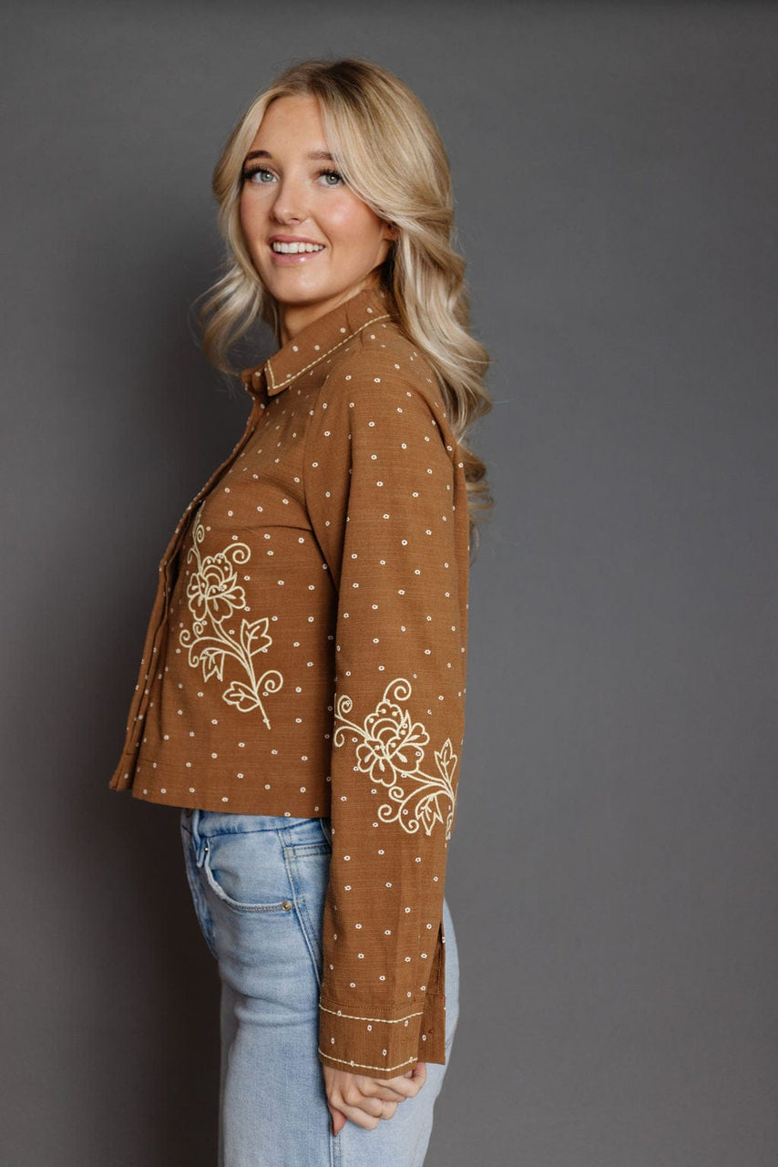 Tennessee Blouse in Espresso