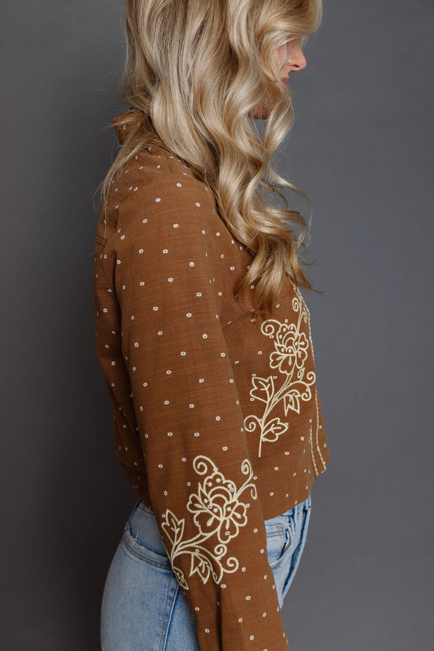 Tennessee Blouse in Espresso